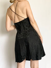 Load image into Gallery viewer, Pure Silk Nightfall Slit Slip Dress (S)