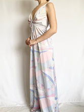 Load image into Gallery viewer, Purple Psychedelic 70s Nightgown (M)