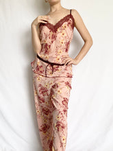 Load image into Gallery viewer, Berry Flower 90s Pajama Set (XL)