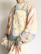 Load image into Gallery viewer, Pastel Cherub Rosette Cardigan (M)