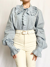 Load image into Gallery viewer, Vintage Ralph Lauren Poet Sleeve Blouse (L)