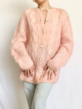 Load image into Gallery viewer, 1950s Handmade Italian Mohair Wool Blend Sweater (M)
