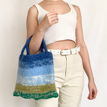 Load image into Gallery viewer, Hand Made Wool Landscape Purse
