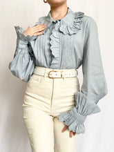 Load image into Gallery viewer, Vintage Ralph Lauren Poet Sleeve Blouse (L)