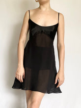 Load image into Gallery viewer, 90s Victoria's Secret Midnight Slip Dress (S)