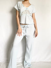 Load image into Gallery viewer, Baby Blue Claire Pettibone Pajama Set (M)