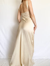 Load image into Gallery viewer, Pure Silk Champagne Slip Gown (XL)