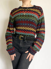 Load image into Gallery viewer, Colorful Peruvian Alpaca Sweater (M)