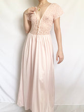 Load image into Gallery viewer, Pink Princess Corset Lace Slip Dress (M)