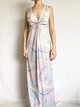 Load image into Gallery viewer, Purple Psychedelic 70s Nightgown (M)