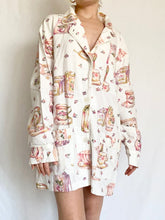 Load image into Gallery viewer, Victoria’s Secret Gold Label Cotton Teacup Pajama Set (L)