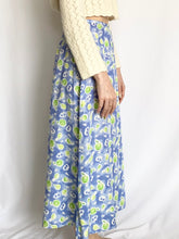 Load image into Gallery viewer, Vintage 1990s Apple Blueberry Fruit Midi Skirt (2P)