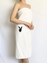Load image into Gallery viewer, 1968 Playboy Terry Cloth Bath Sari Wrap-Around Towel Robe (M)