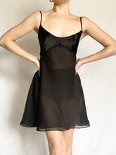 Load image into Gallery viewer, 90s Victoria's Secret Midnight Slip Dress (S)
