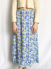 Load image into Gallery viewer, Vintage 1990s Apple Blueberry Fruit Midi Skirt (2P)