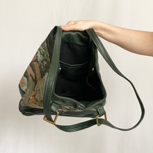 Load image into Gallery viewer, Forest Green Equestrian Tapestry Bag