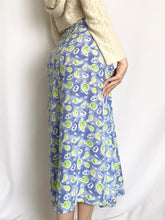 Load image into Gallery viewer, Vintage 1990s Apple Blueberry Fruit Midi Skirt (2P)