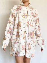 Load image into Gallery viewer, Victoria’s Secret Gold Label Cotton Teacup Pajama Set (L)