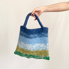 Load image into Gallery viewer, Hand Made Wool Landscape Purse