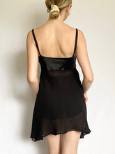 Load image into Gallery viewer, 90s Victoria's Secret Midnight Slip Dress (S)