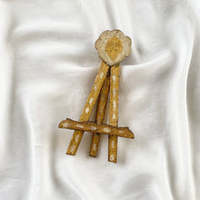 Load image into Gallery viewer, Gilded Florentine Italian Mini Gold Easel and Art Painting Frame