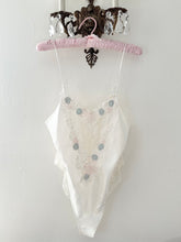 Load image into Gallery viewer, Vintage Victoria’s Secret Gold Label Ivory Lace 1980s Bodysuit Teddy Lingerie Piece (M)
