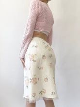 Load image into Gallery viewer, Blushing Rose Linen Skirt (XS)
