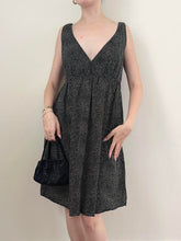 Load image into Gallery viewer, Vintage Chic Polka Dot Mini Dress (M)
