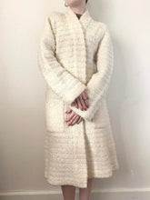 Load image into Gallery viewer, 70s Wool Blend Duster Cardigan Sweater (M)
