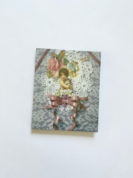 Vintage Cherub Angel Notebook