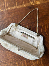 Load image into Gallery viewer, 1950s Beaded Floral Handbag Purse
