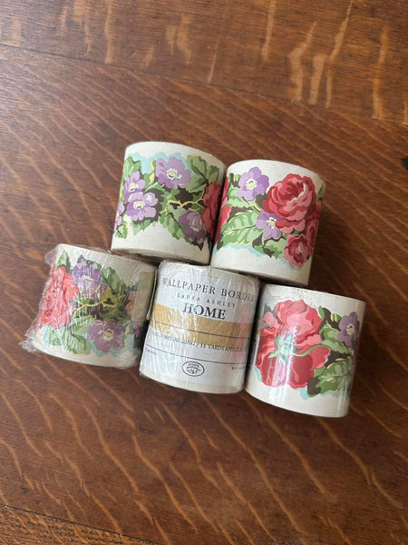 Laura Ashley Roses Wallpaper Borders