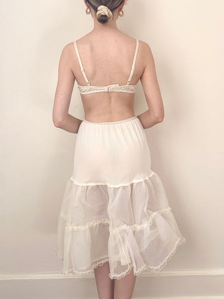 Vintage 1950s Petticoat Skirt (XXS)