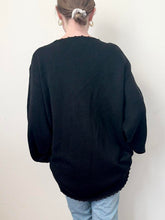 Load image into Gallery viewer, Flower Fairy Beaded Cardigan Sweater (L)
