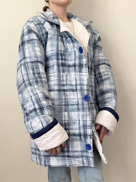 Hand Made Reversible Vintage Quilt Jacket (M/L)