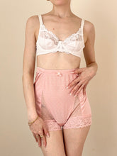 Load image into Gallery viewer, Pink Silky Vintage Bloomer Shorts (M)

