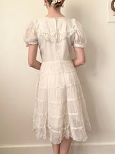 Load image into Gallery viewer, 50s Ruffle Babydoll Cupcake Tier Mini Dress (XXS-XS)
