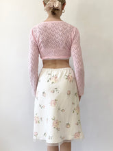 Load image into Gallery viewer, Blushing Rose Linen Skirt (XS)
