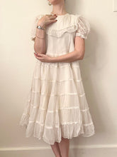 Load image into Gallery viewer, 50s Ruffle Babydoll Cupcake Tier Mini Dress (XXS-XS)
