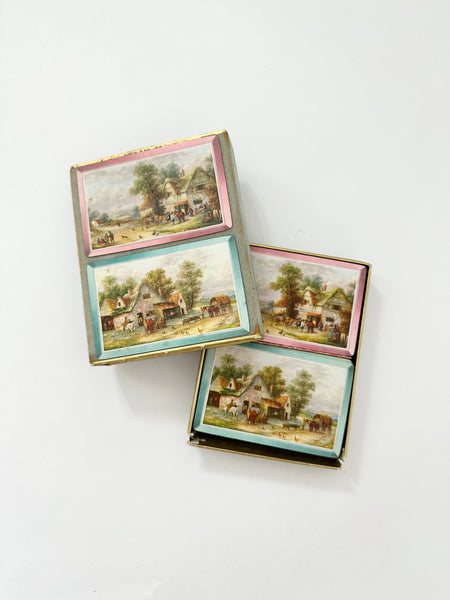 Antique 1930s Art Playing Cards Set