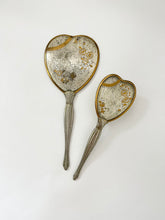 Load image into Gallery viewer, Victorian Style Brass Heart Matching Vanity Set
