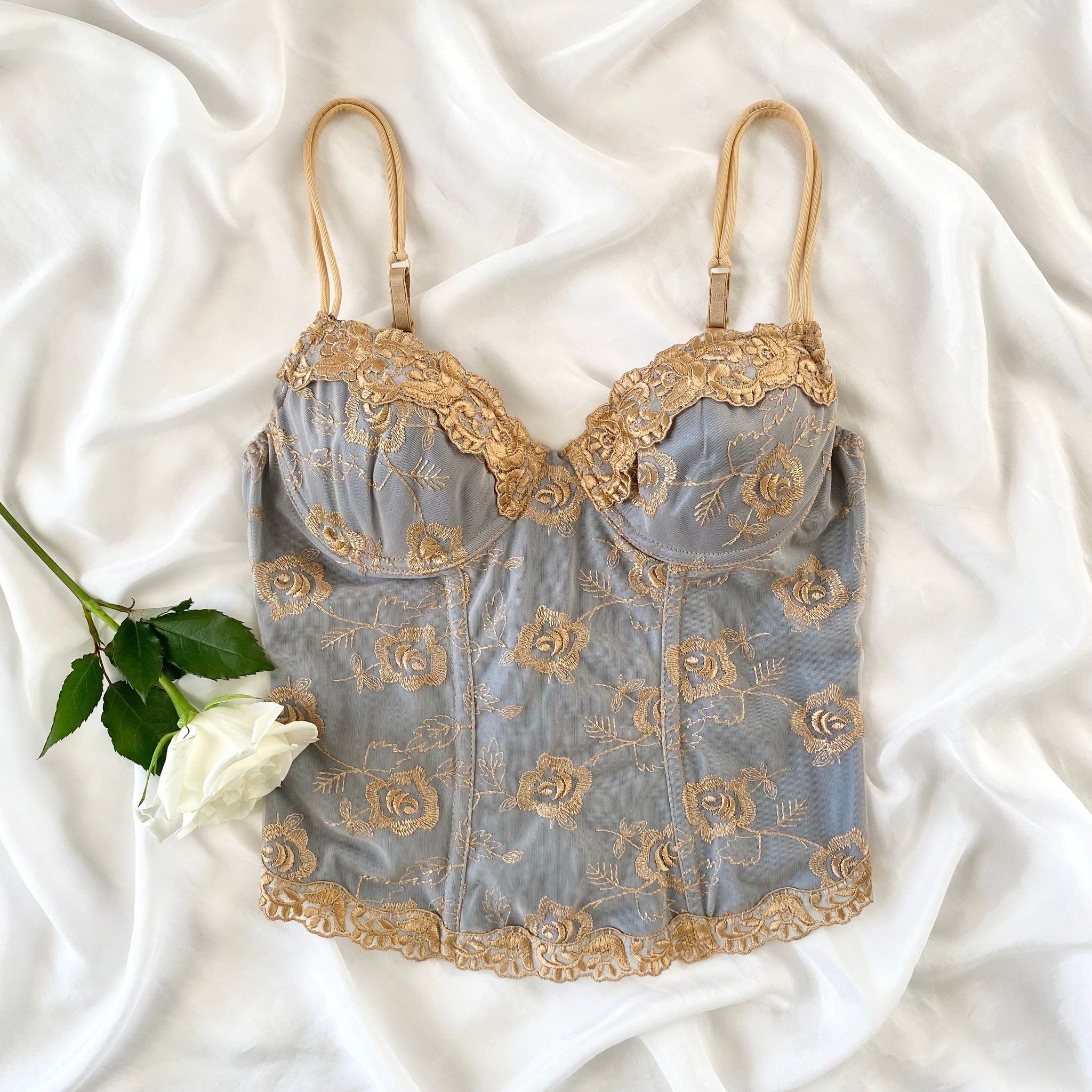 Victoria’s Secret retailer Vintage Bustier *:・゜✧*:・゜✧