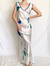 Load image into Gallery viewer, Floral 1980s Valentino Slip Gown Dress (L)
