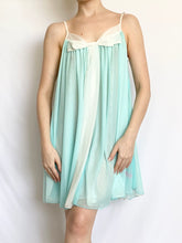 Load image into Gallery viewer, Y2K Betsey Johnson Blue Babydoll Bow Slip Dress (S)
