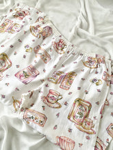 Load image into Gallery viewer, Victoria’s Secret Gold Label Cotton Teacup Pajama Set (L)
