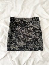 Load image into Gallery viewer, Toile De Jouy Velvet Soft Vintage Corduroy Mini Skirt (10)
