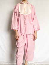 Load image into Gallery viewer, Pink Frosting Gingham 1950s Pajama Set (M)
