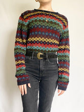 Load image into Gallery viewer, Colorful Peruvian Alpaca Sweater (M)
