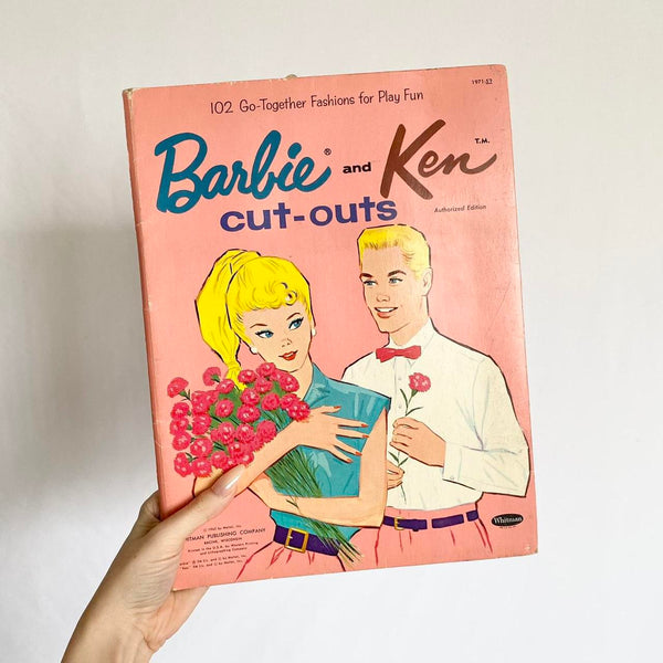 Original 1962 “Barbie and Ken” Barbie Mod Retro Paper Dolls