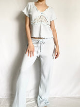 Load image into Gallery viewer, Baby Blue Claire Pettibone Pajama Set (M)
